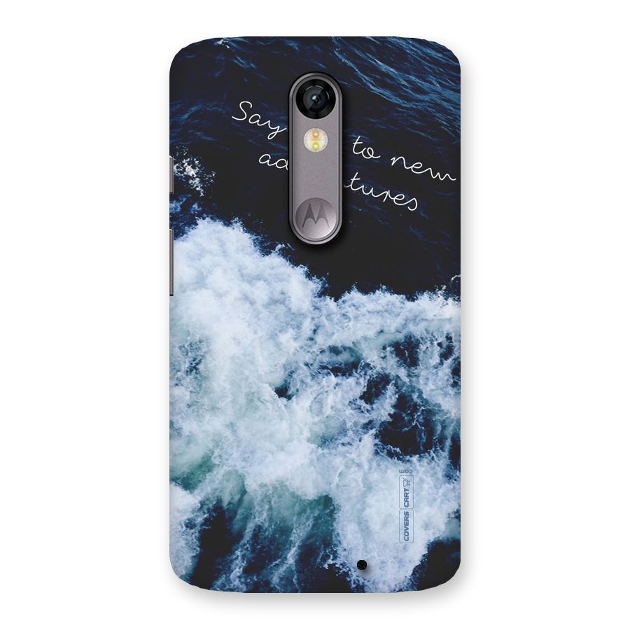 Adventures Back Case for Moto X Force