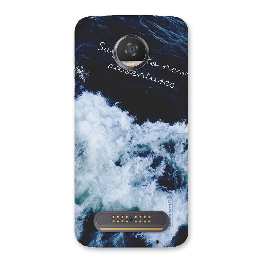 Adventures Back Case for Moto Z2 Play