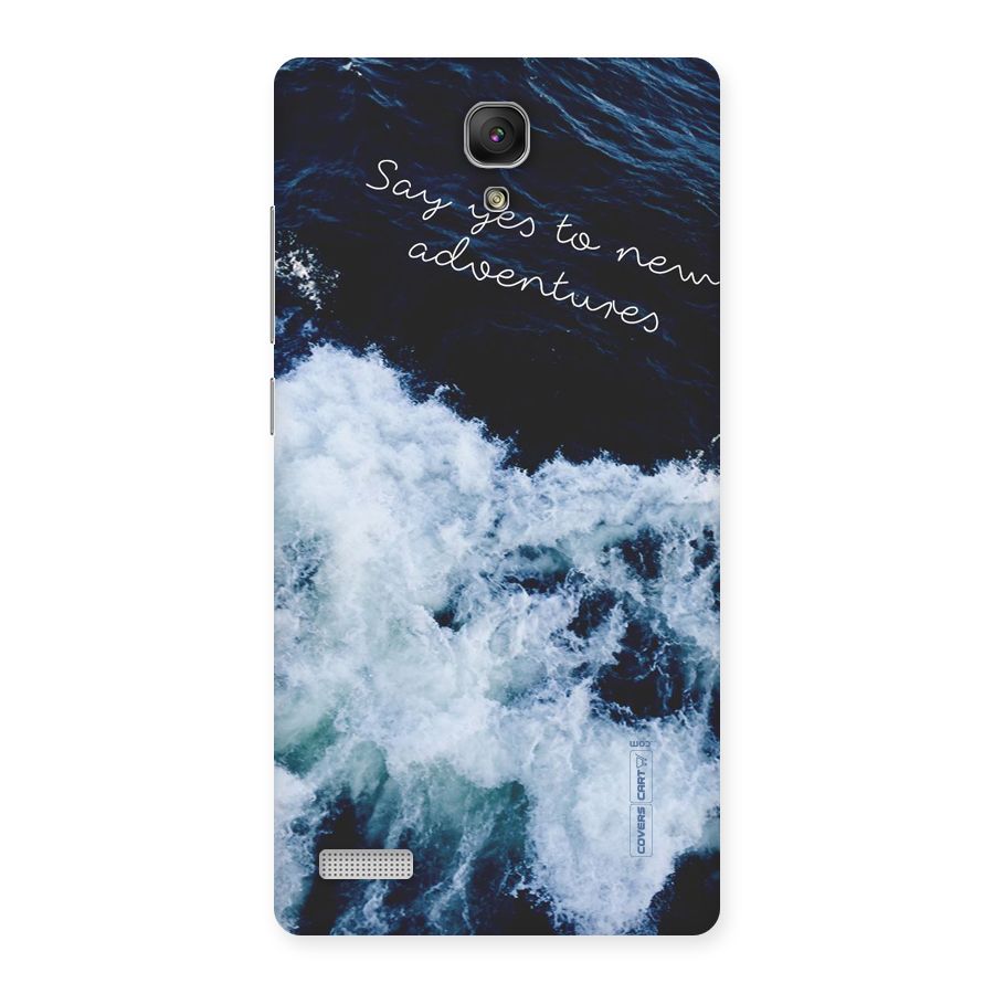 Adventures Back Case for Redmi Note