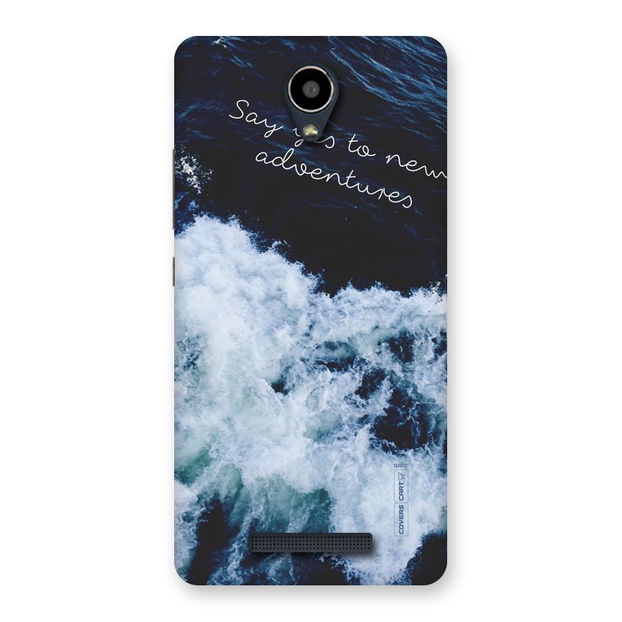 Adventures Back Case for Redmi Note 2
