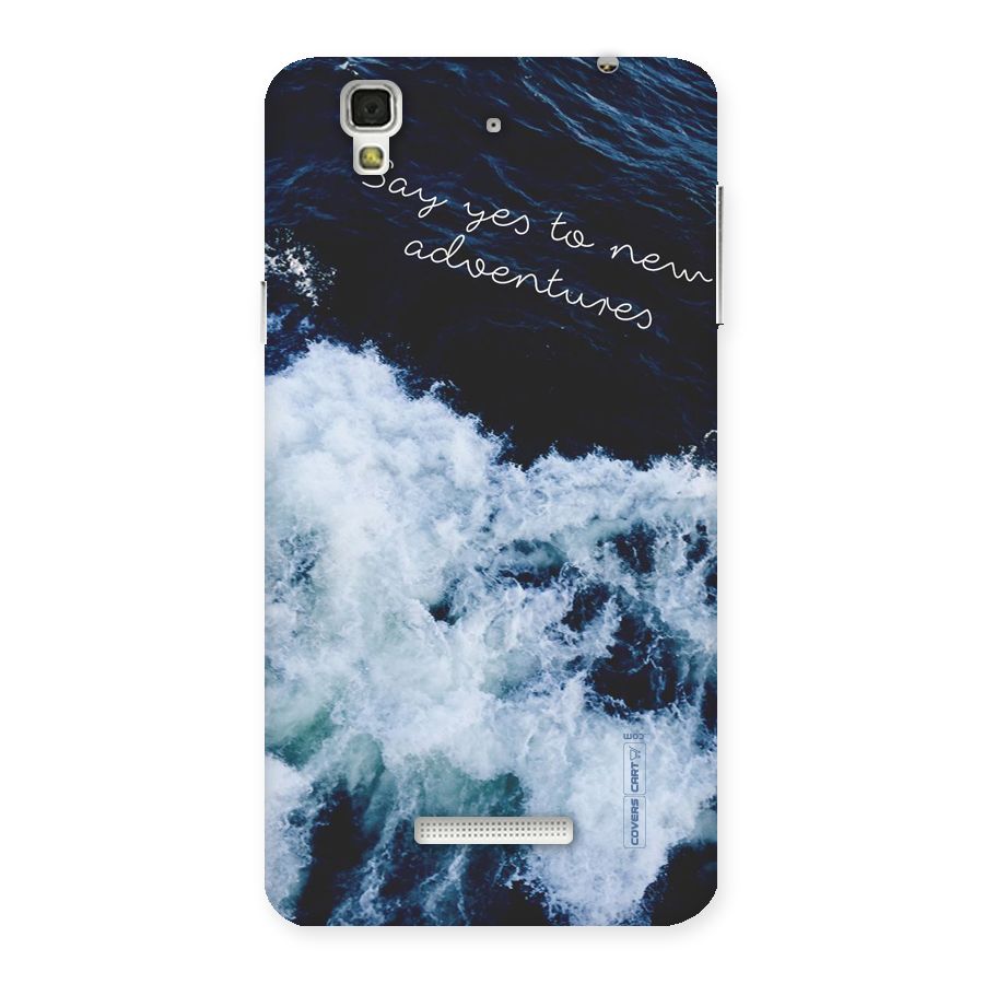 Adventures Back Case for YU Yureka Plus