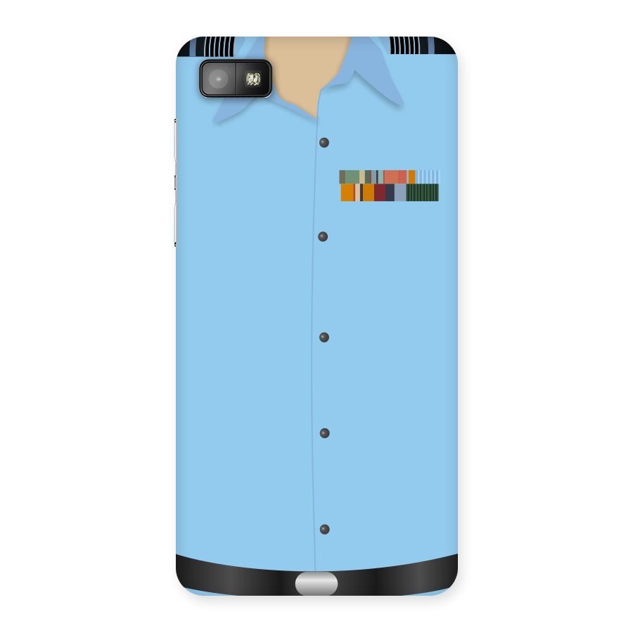 Air Force Uniform Back Case for Blackberry Z10