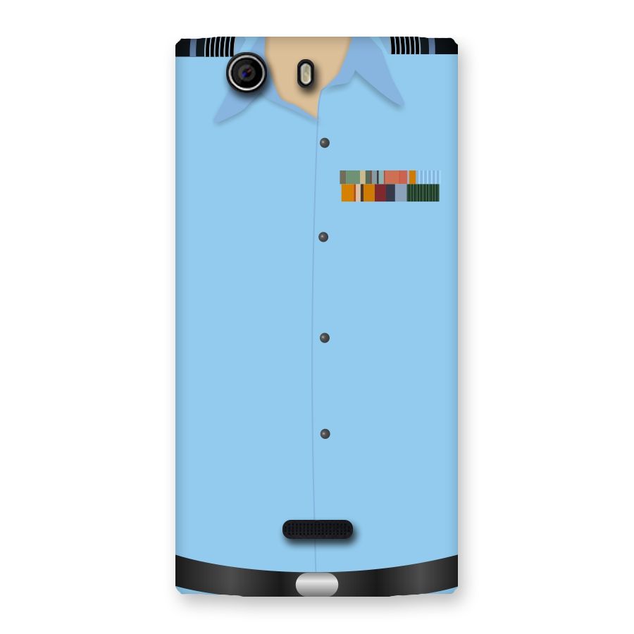 Air Force Uniform Back Case for Canvas Nitro 2 E311