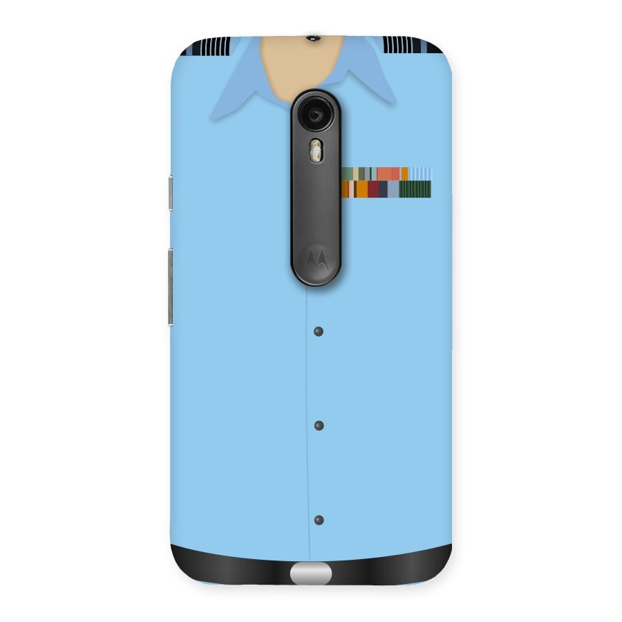 Air Force Uniform Back Case for Moto G Turbo