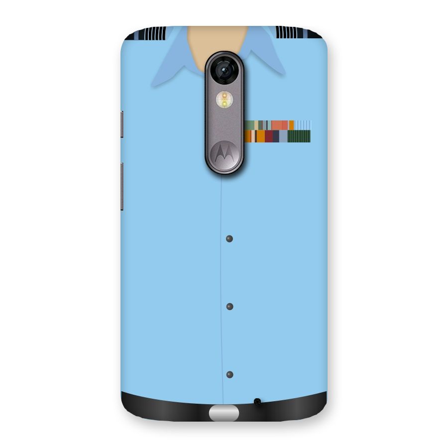 Air Force Uniform Back Case for Moto X Force