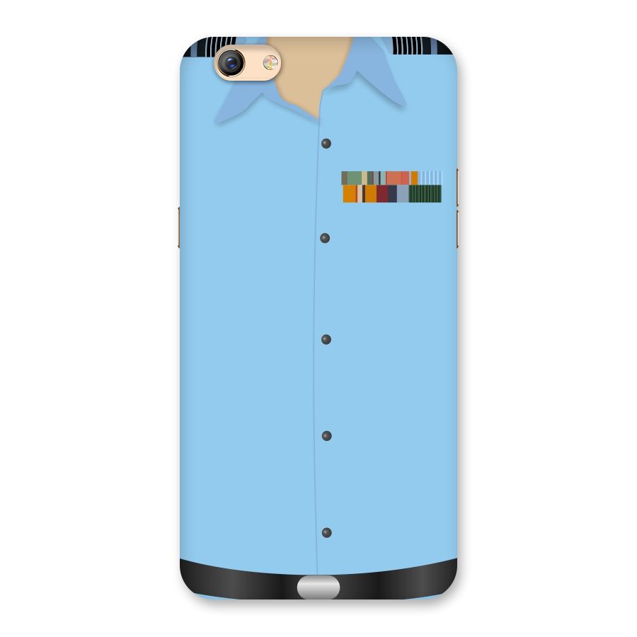 Air Force Uniform Back Case for Oppo F3 Plus
