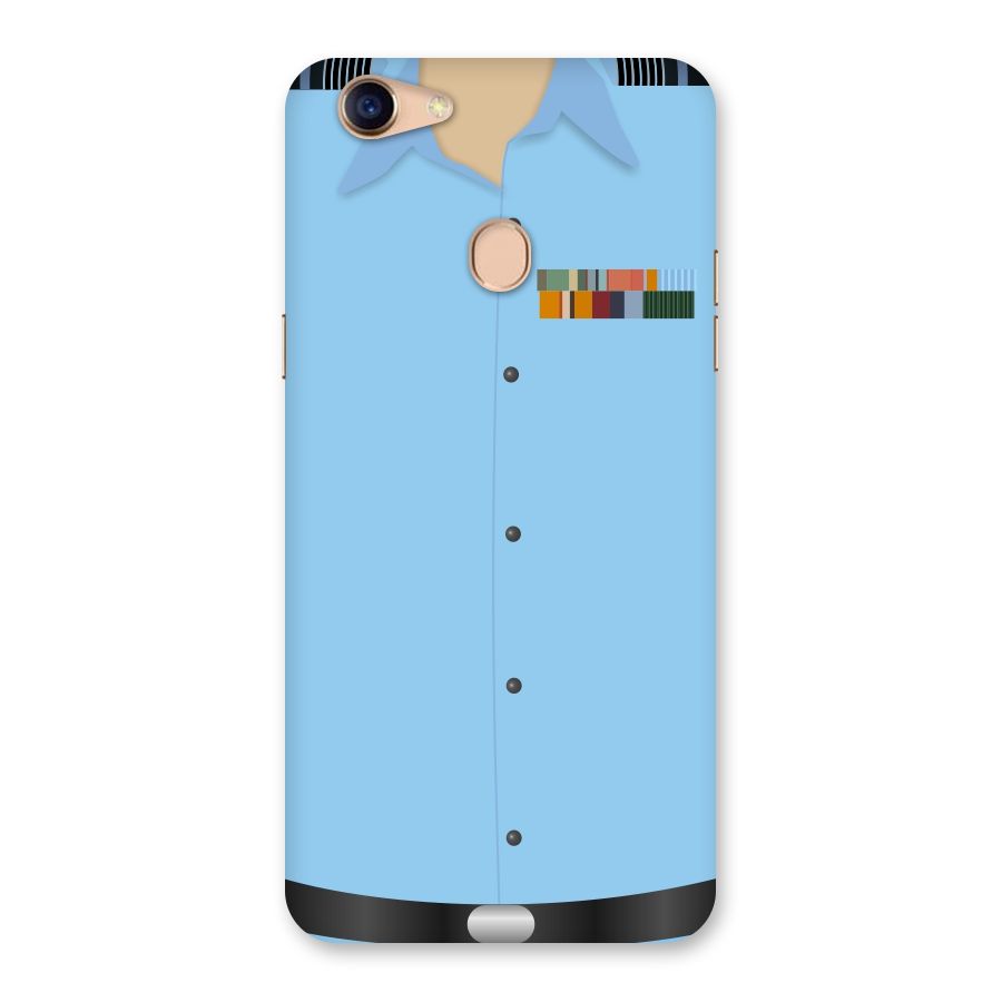 Air Force Uniform Back Case for Oppo F5