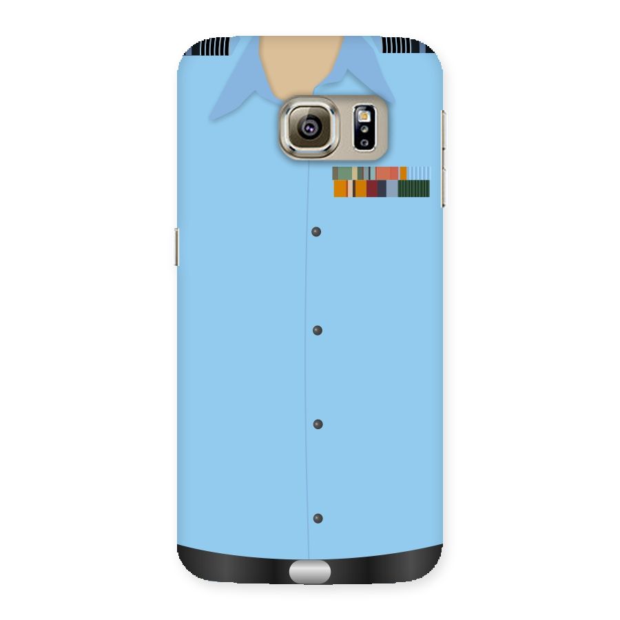 Air Force Uniform Back Case for Samsung Galaxy S6 Edge