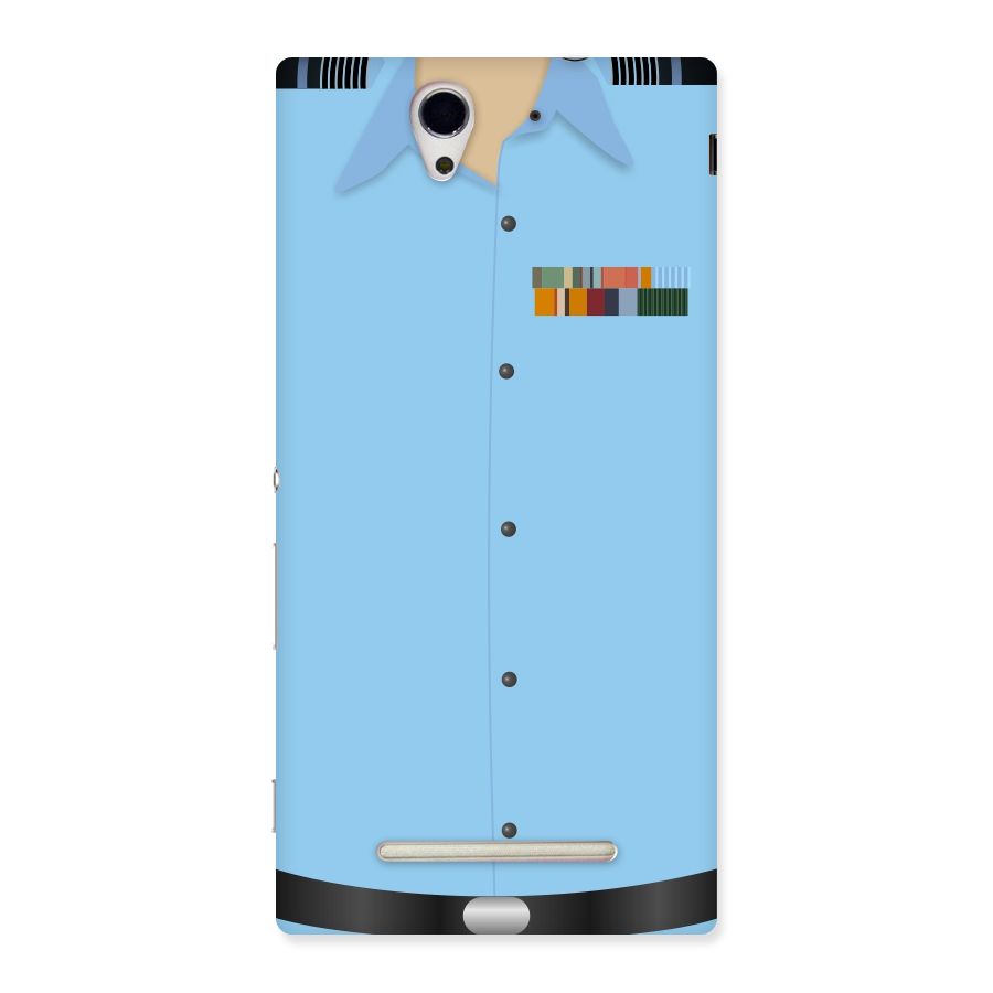 Air Force Uniform Back Case for Sony Xperia C3