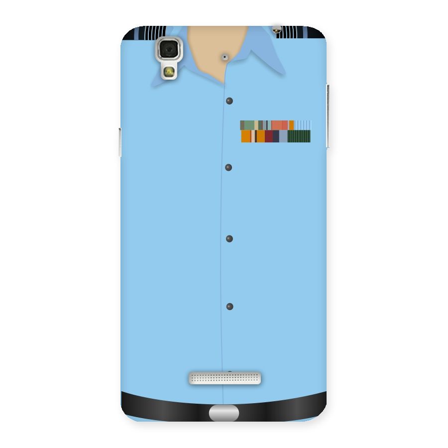 Air Force Uniform Back Case for YU Yureka Plus