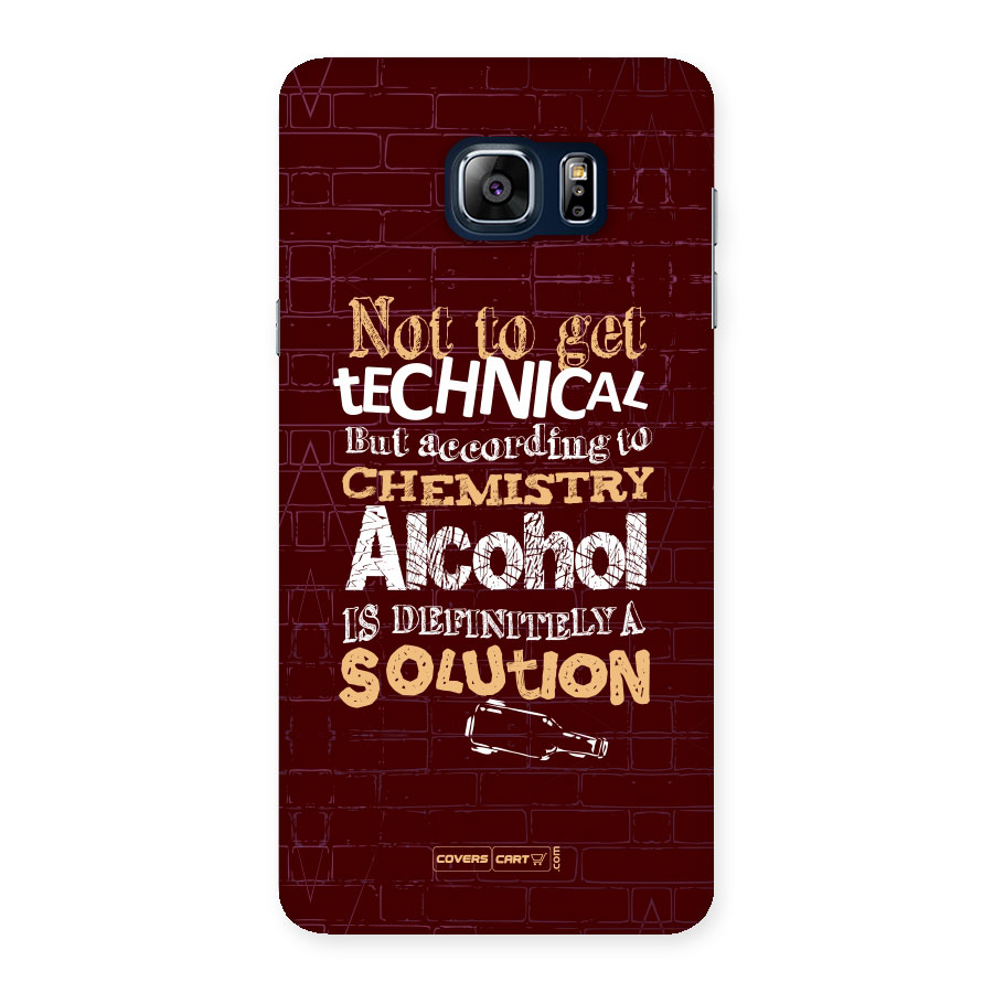 Alcohol is Definitely a Solution Back Case for Galaxy Note 5