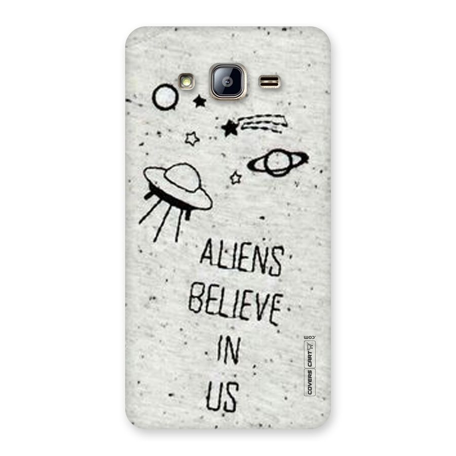 Aliens Believe In Us Back Case for Galaxy On5