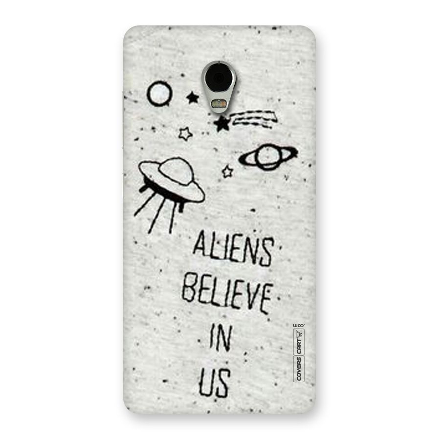 Aliens Believe In Us Back Case for Lenovo Vibe P1