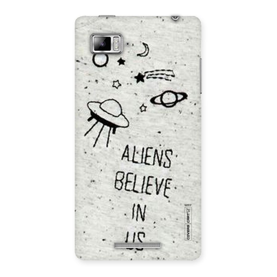 Aliens Believe In Us Back Case for Lenovo Vibe Z K910
