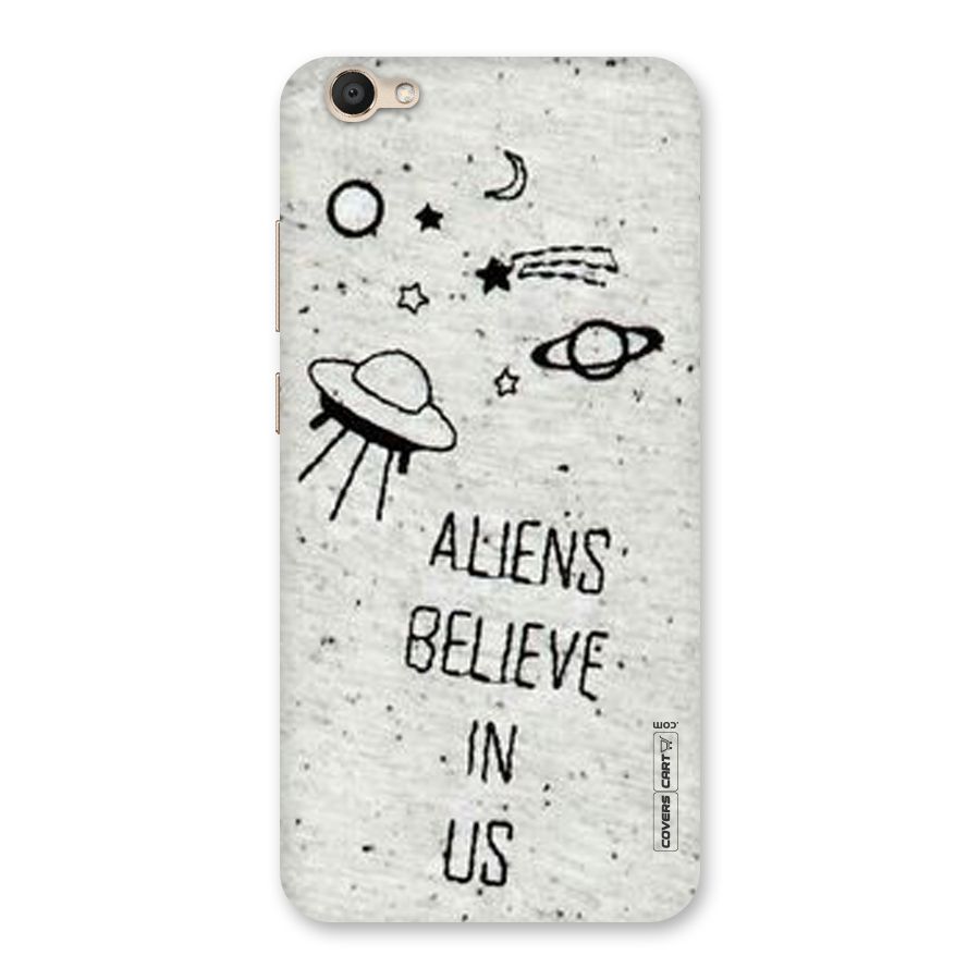 Aliens Believe In Us Back Case for Vivo V5