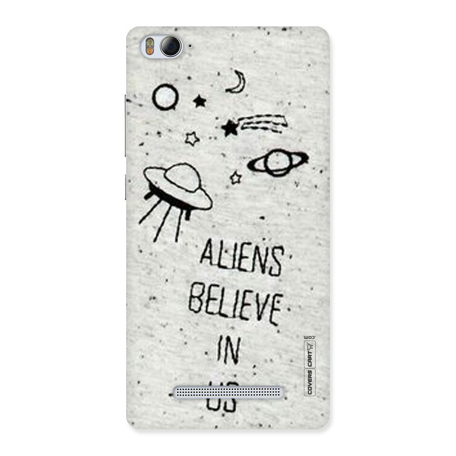 Aliens Believe In Us Back Case for Xiaomi Mi4i