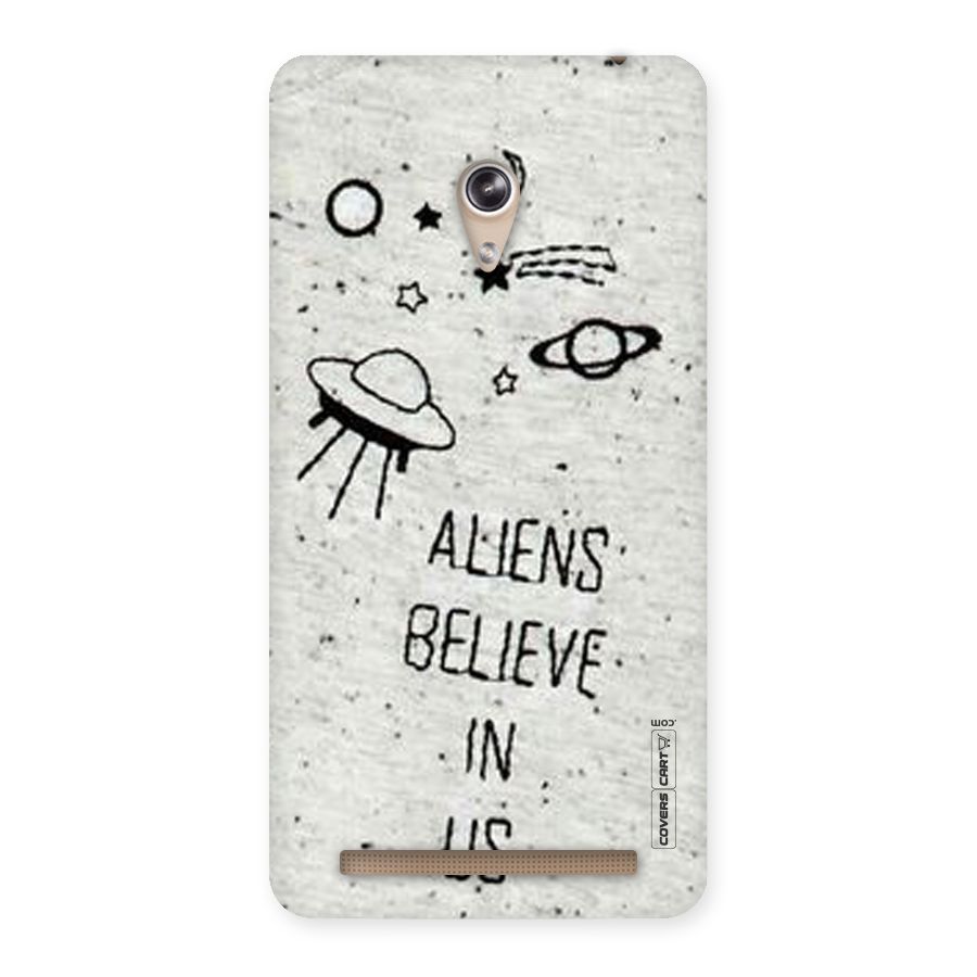 Aliens Believe In Us Back Case for Zenfone 6