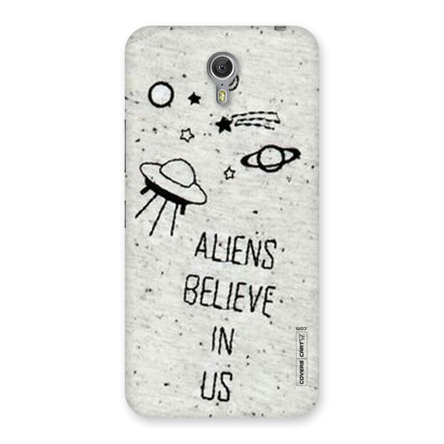Aliens Believe In Us Back Case for Zuk Z1