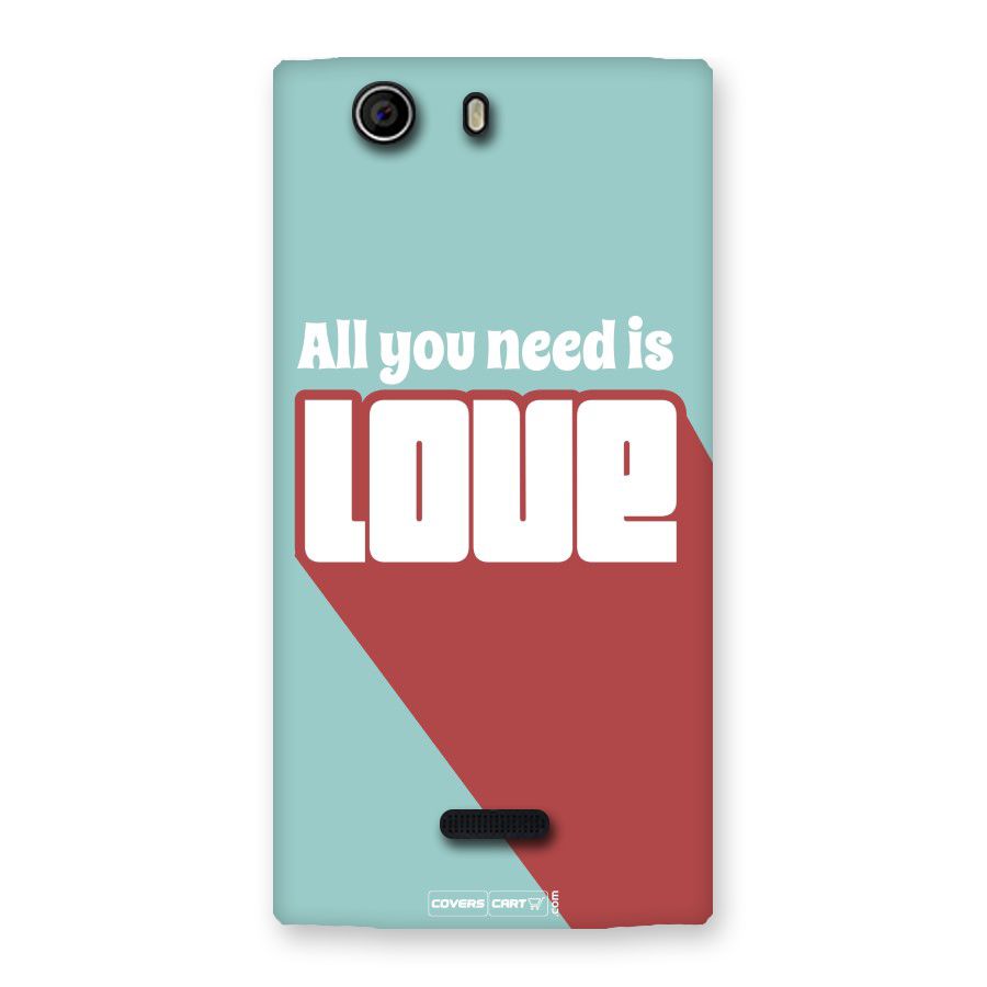 All You Need Is Love Back Case for Canvas Nitro 2 E311