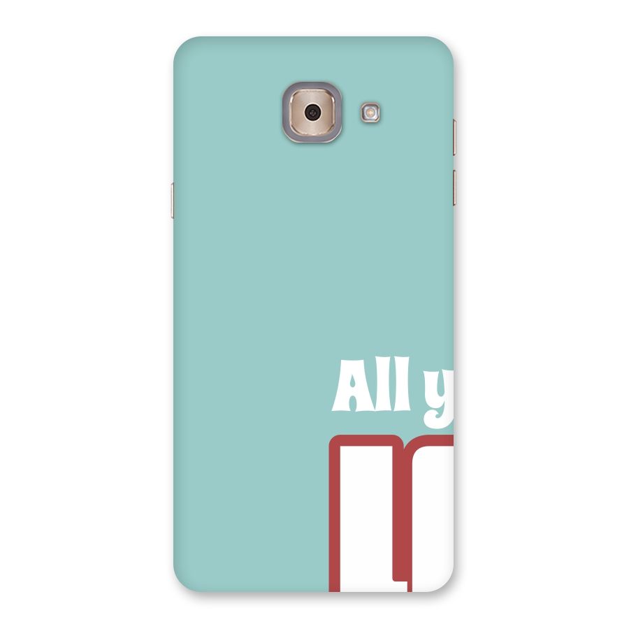 All You Need Is Love Back Case for Galaxy J7 Max