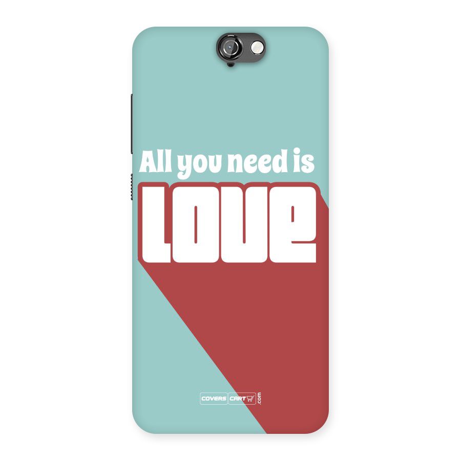 All You Need Is Love Back Case for HTC One A9