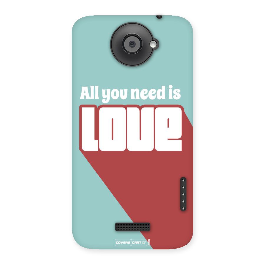 All You Need Is Love Back Case for HTC One X