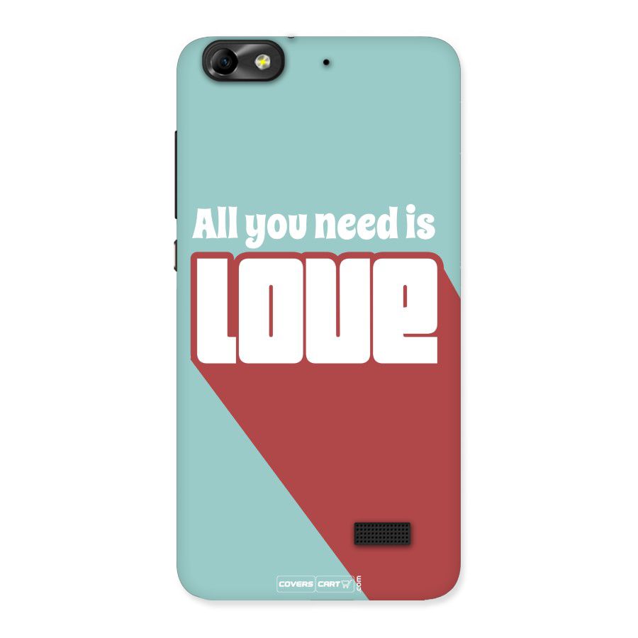 All You Need Is Love Back Case for Honor 4C