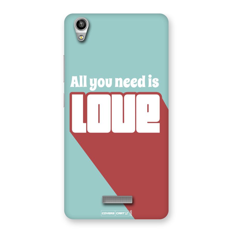 All You Need Is Love Back Case for Lava-Pixel-V1
