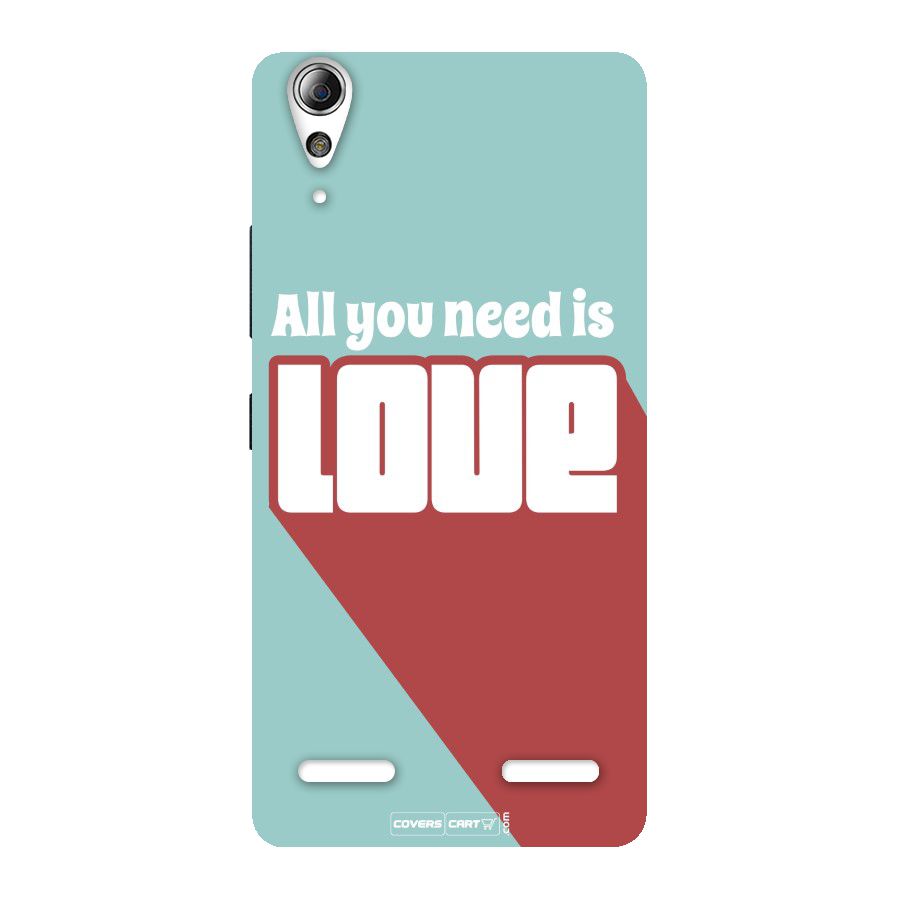 All You Need Is Love Back Case for Lenovo A6000