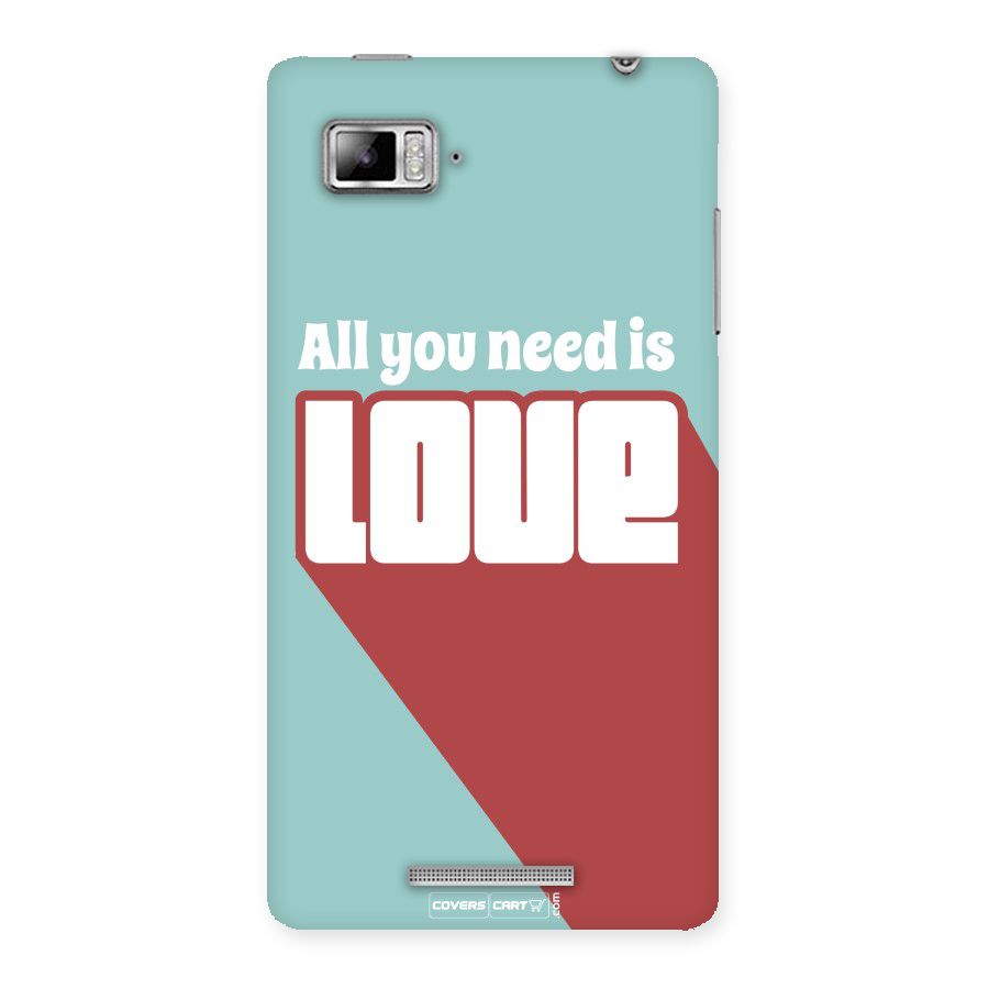 All You Need Is Love Back Case for Lenovo Vibe Z K910