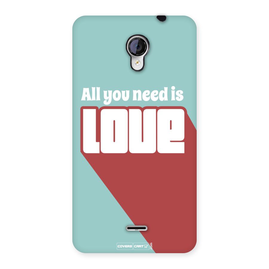 All You Need Is Love Back Case for Micromax Unite 2 A106