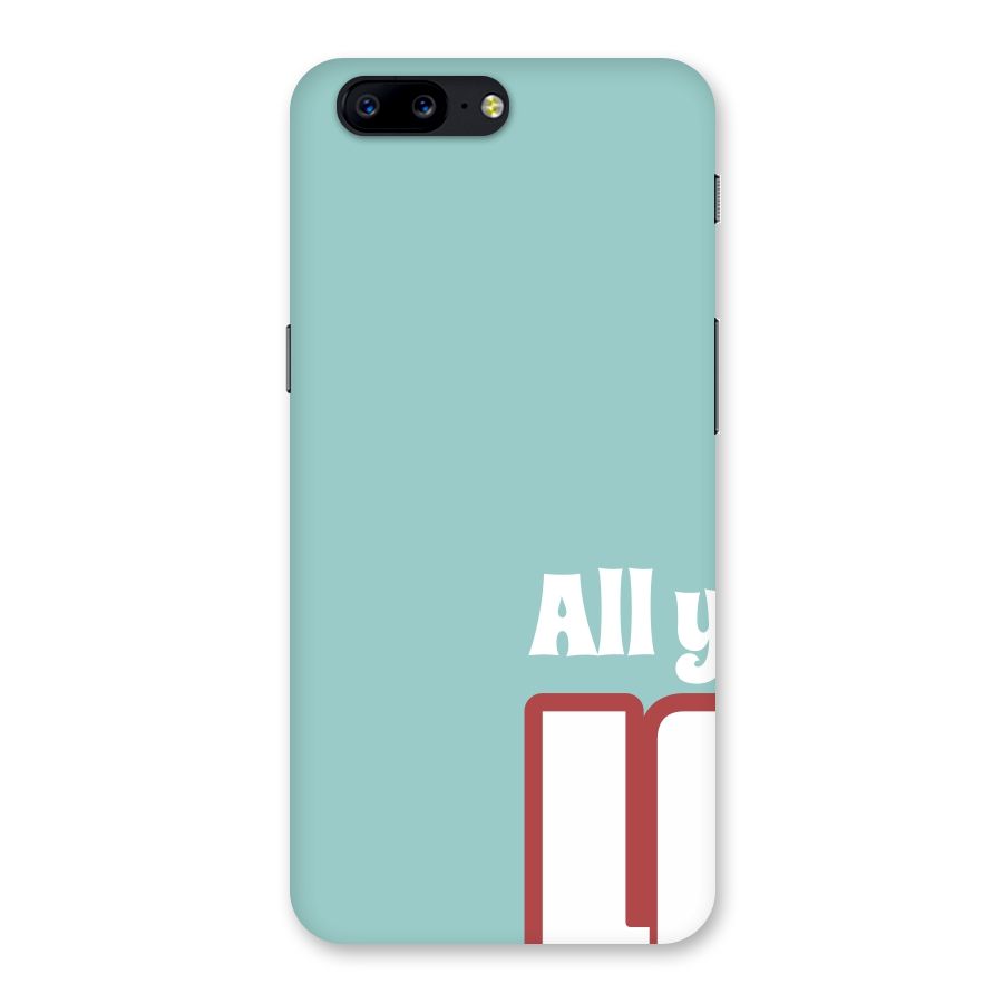 All You Need Is Love Back Case for OnePlus 5