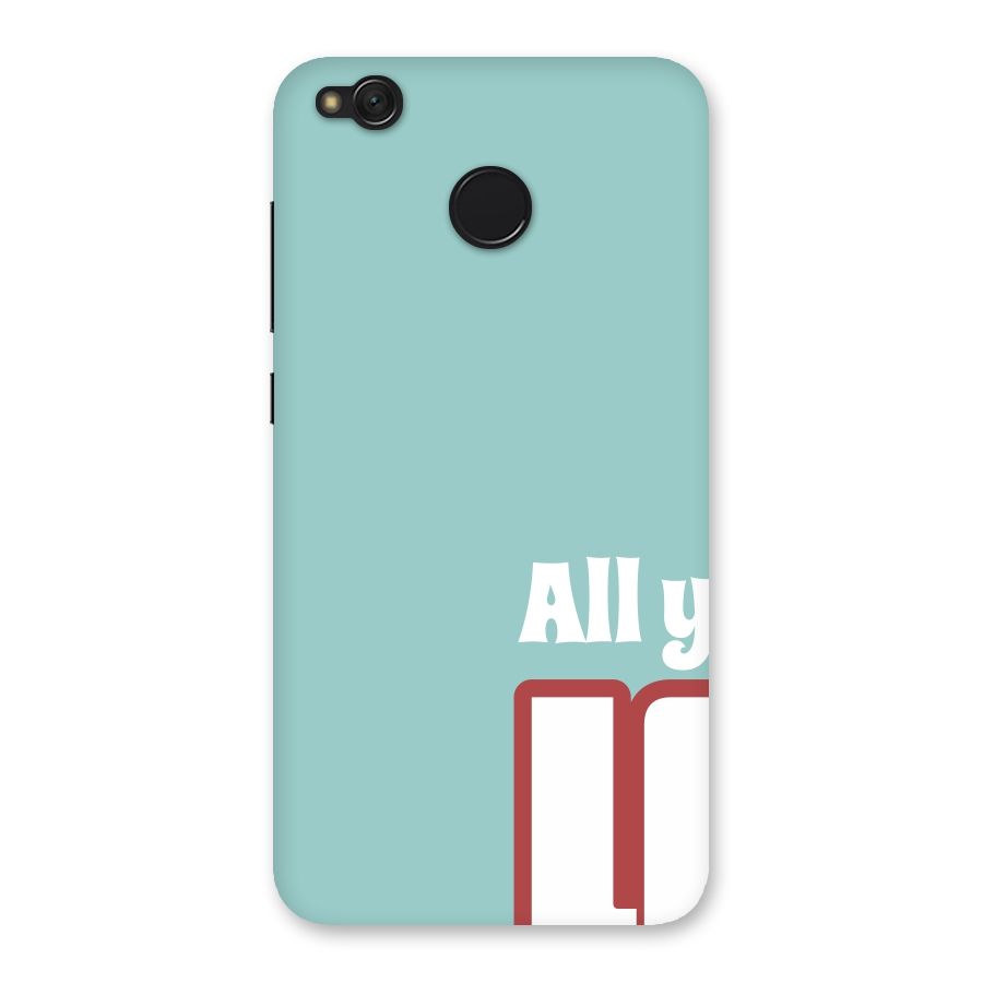 All You Need Is Love Back Case for Redmi 4