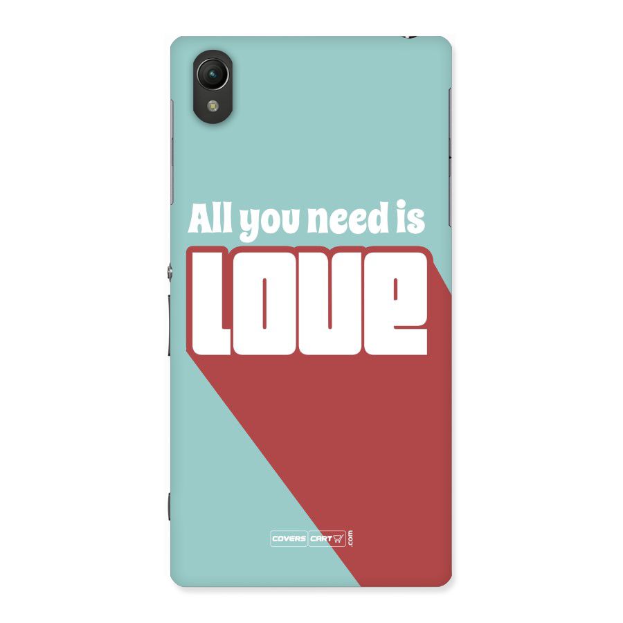 All You Need Is Love Back Case for Sony Xperia Z1