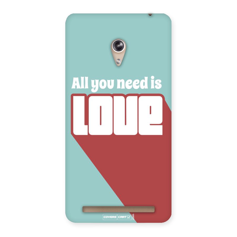 All You Need Is Love Back Case for Zenfone 6