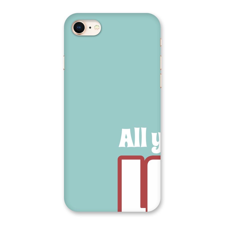 All You Need Is Love Back Case for iPhone 8