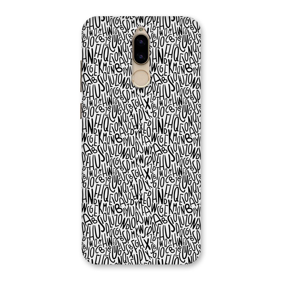 Alphabet Seamless Abstract Back Case for Honor 9i