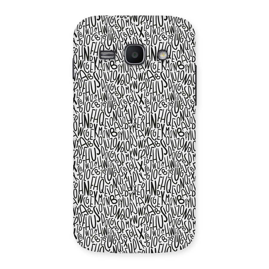 Alphabet Seamless Abstract Back Case for Galaxy Ace 3