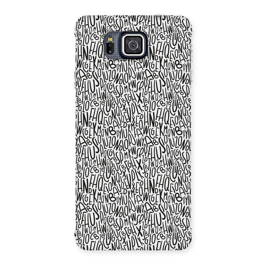 Alphabet Seamless Abstract Back Case for Galaxy Alpha