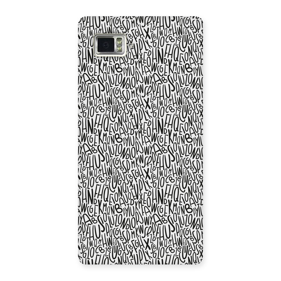 Alphabet Seamless Abstract Back Case for Vibe Z2 Pro K920