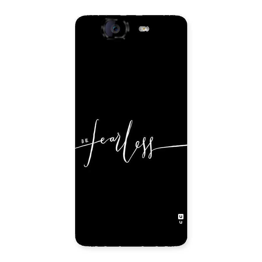 Always Be Fearless Back Case for Canvas Knight A350