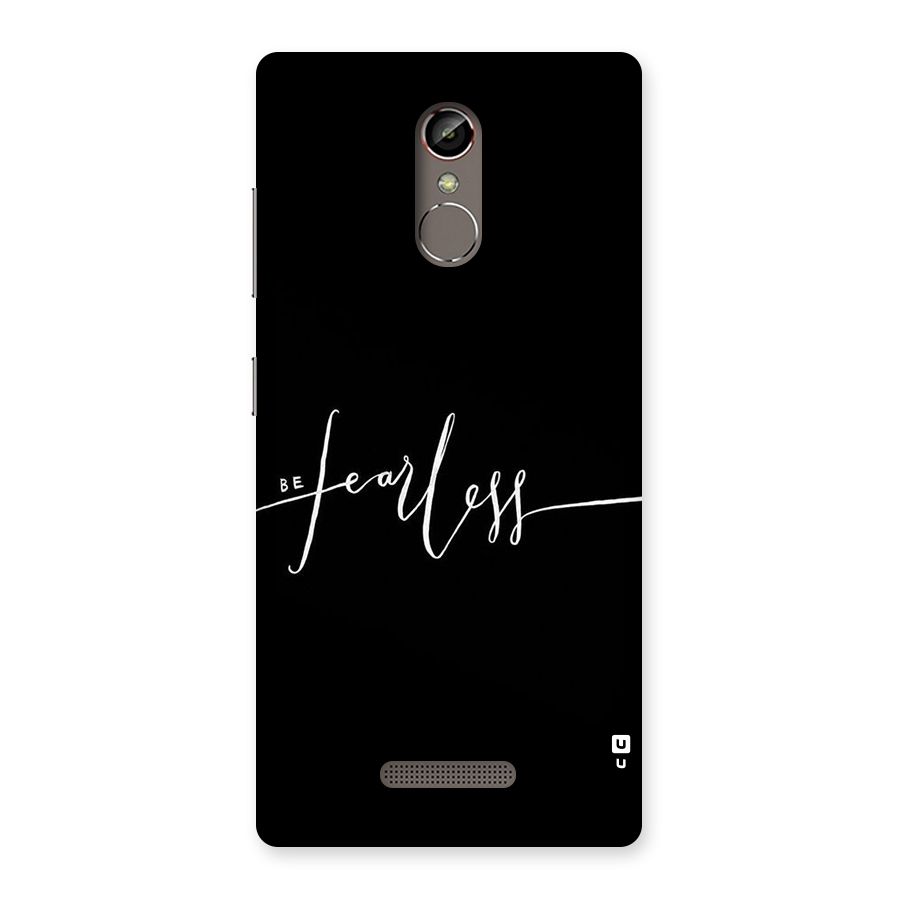 Always Be Fearless Back Case for Gionee S6s