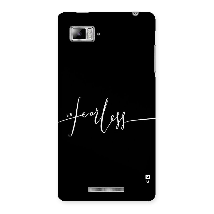 Always Be Fearless Back Case for Lenovo Vibe Z K910