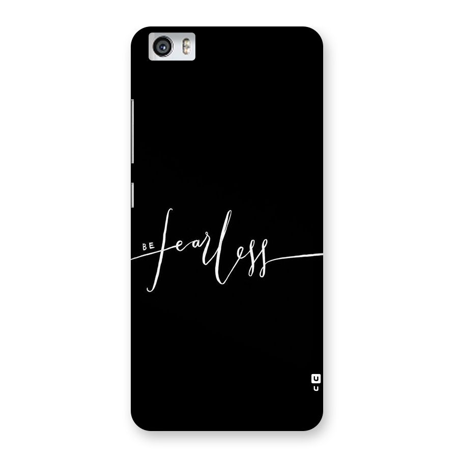 Always Be Fearless Back Case for Xiaomi Redmi Mi5