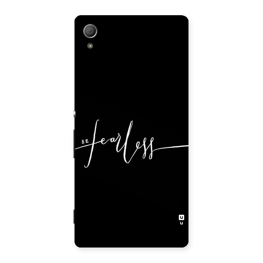 Always Be Fearless Back Case for Xperia Z4