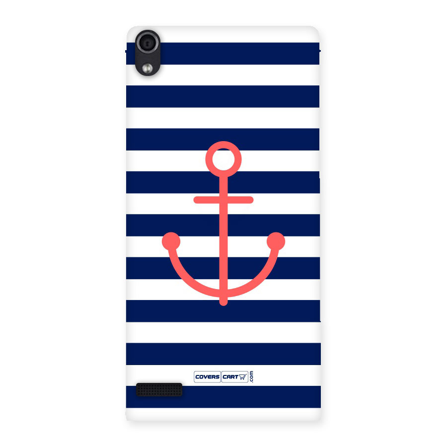 Anchor Stripes Back Case for Ascend P6
