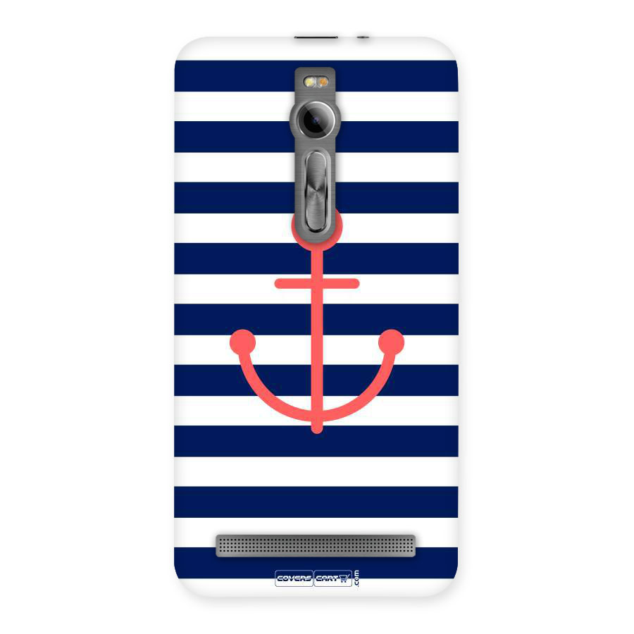 Anchor Stripes Back Case for Asus Zenfone 2