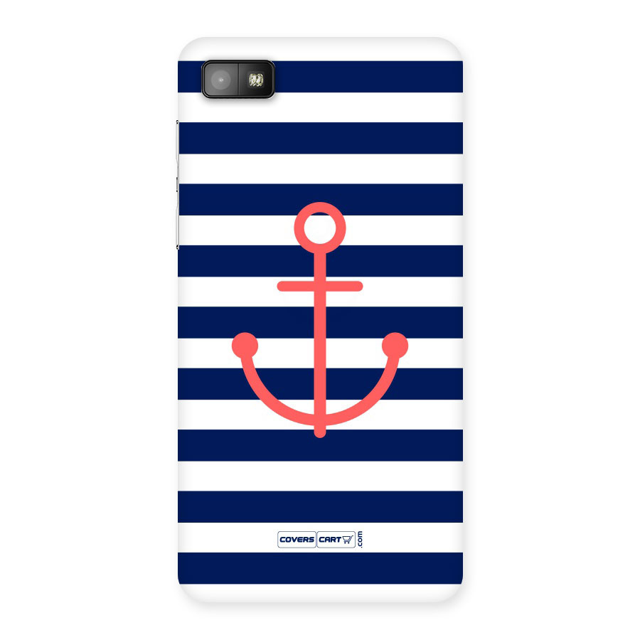 Anchor Stripes Back Case for Blackberry Z10