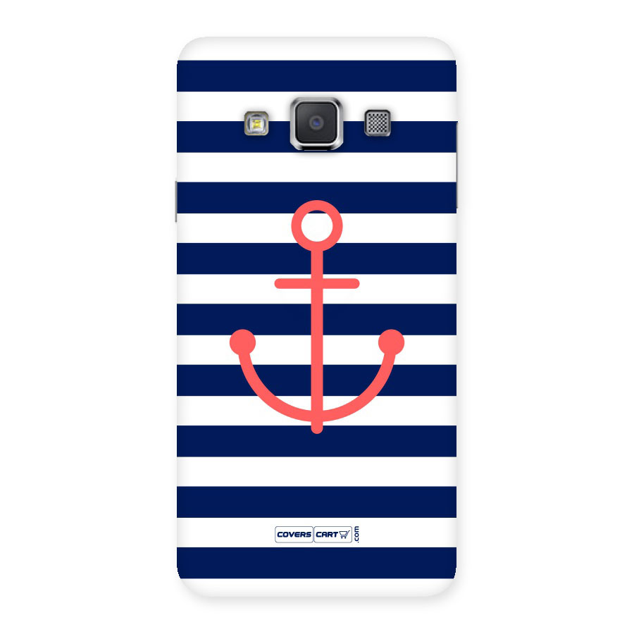 Anchor Stripes Back Case for Galaxy A3
