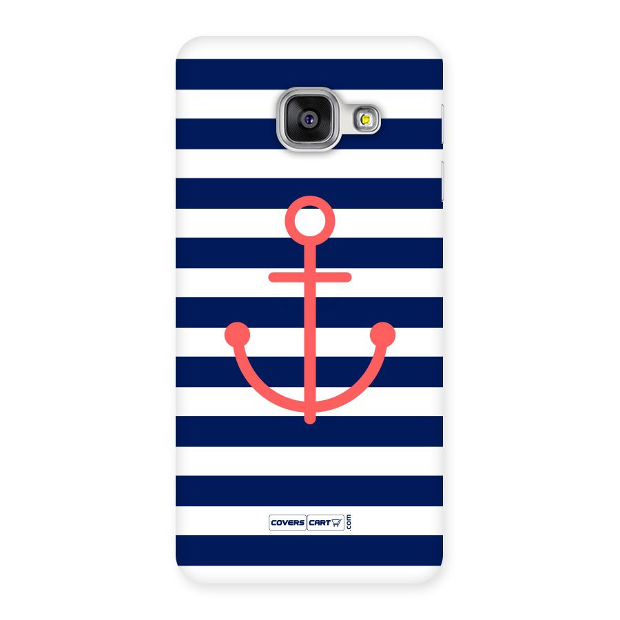 Anchor Stripes Back Case for Galaxy A3 2016